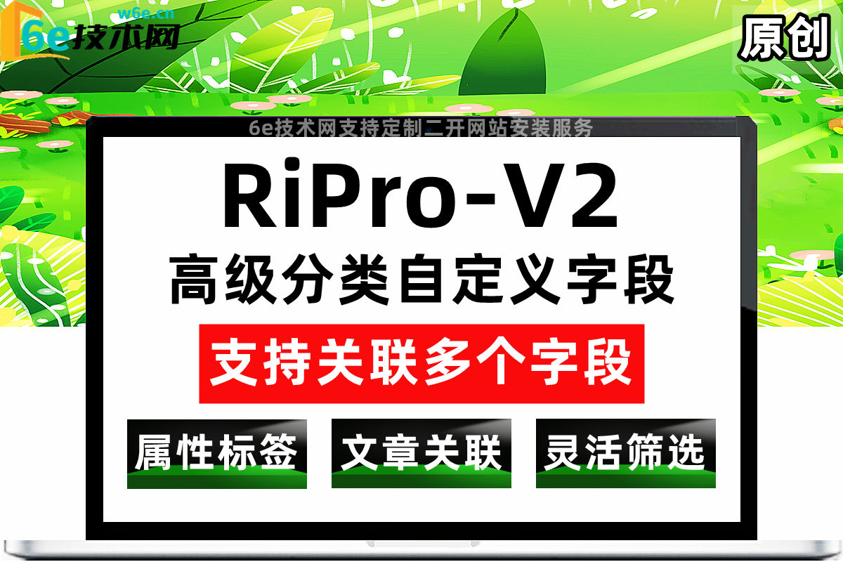 RiPro-V2日主题【高级自定义属性字段升级版】文章可以关联多个字段属性-优化属性筛选-非插件-陌佑网旗下